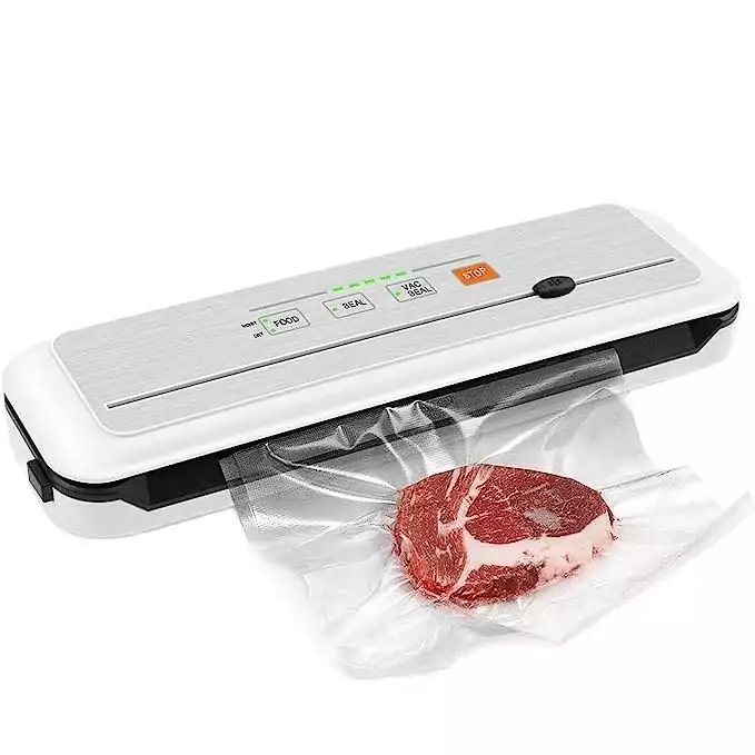 Máquina 4 en 1 para envasado al vacío con sellador y 10 bolsas incluidas para alimentos Máquina 4 en 1 para envasado al vacío con sellador y 10 bolsas incluidas para alimentos