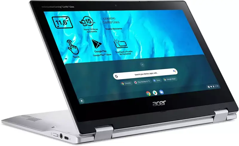 Acer Chromebook Spin 311 CP311-3H - Ordenador Portátil 2 en 1 Convertible y Táctil 11.6" HD IPS Acer Chromebook Spin 311 CP311-3H - Ordenador Portátil 2 en 1 Convertible y Táctil 11.6" HD IPS