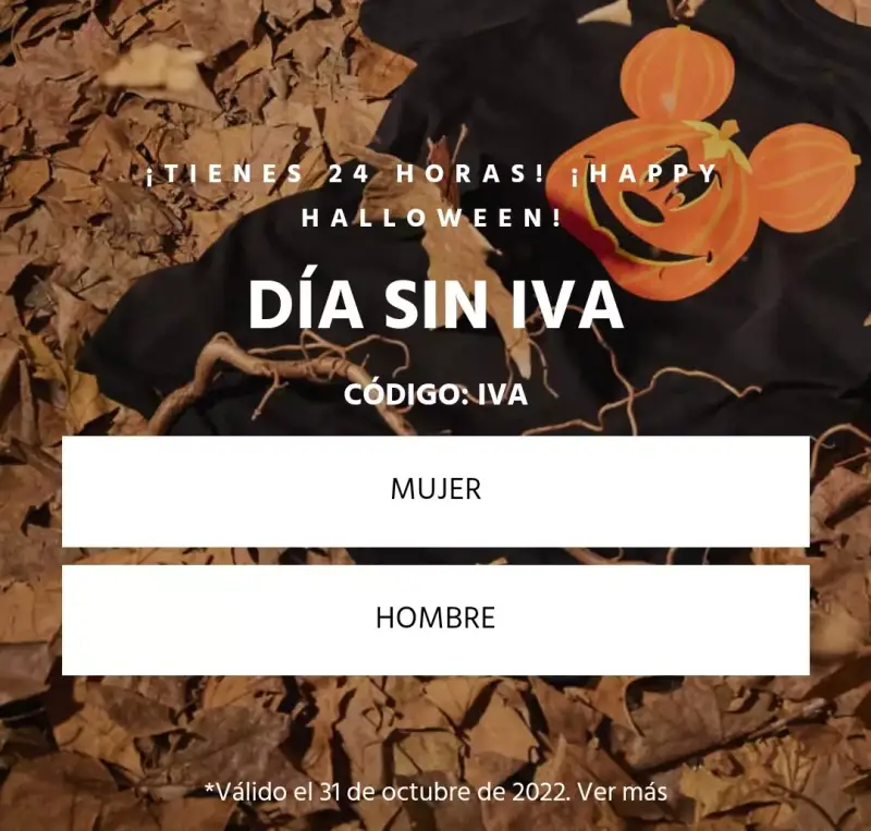 Día sin IVA en TODA la web de Fifty Outlet Día sin IVA en TODA la web de Fifty Outlet