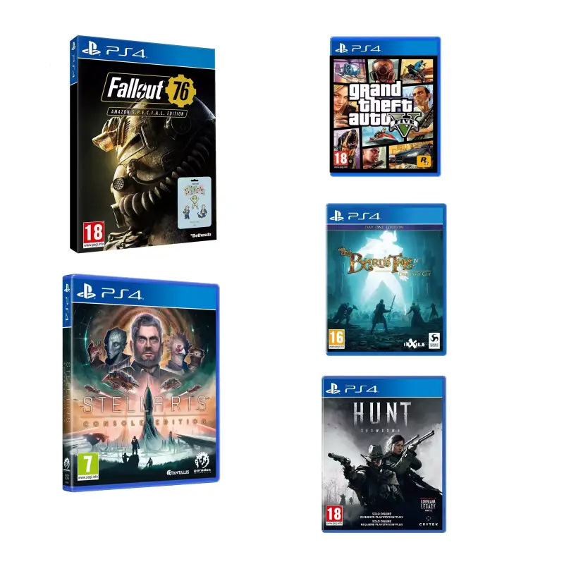 Pack 5 juegos Ps4 Pack 5 juegos Ps4