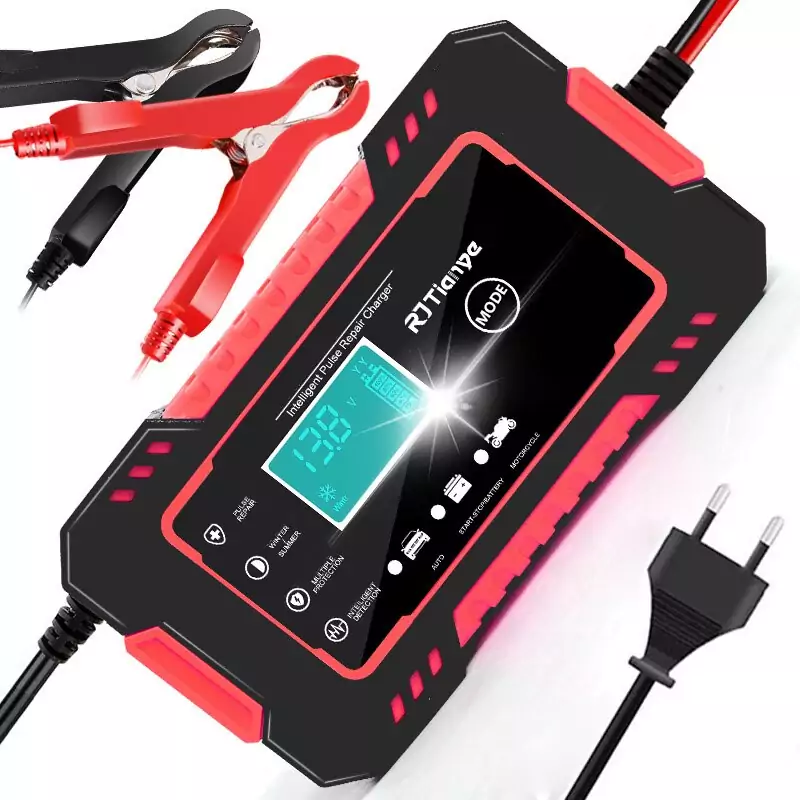 Cargador de batería automático 12V Multiuso Cargador de batería automático 12V Multiuso