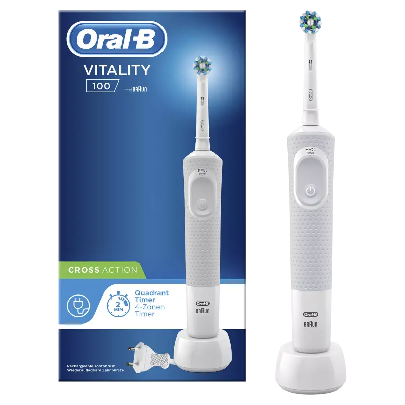 Cepillo de Dientes Eléctrico Oral-B Vitality 100 Cepillo de Dientes Eléctrico Oral-B Vitality 100