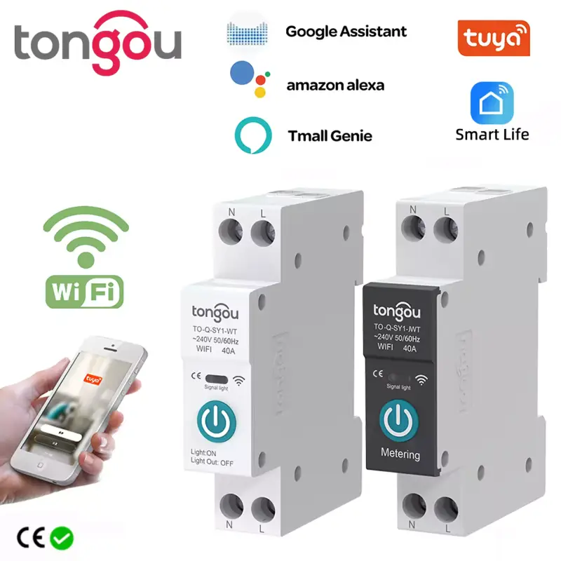 TONGOU disyuntor inteligente con WIFI TONGOU disyuntor inteligente con WIFI