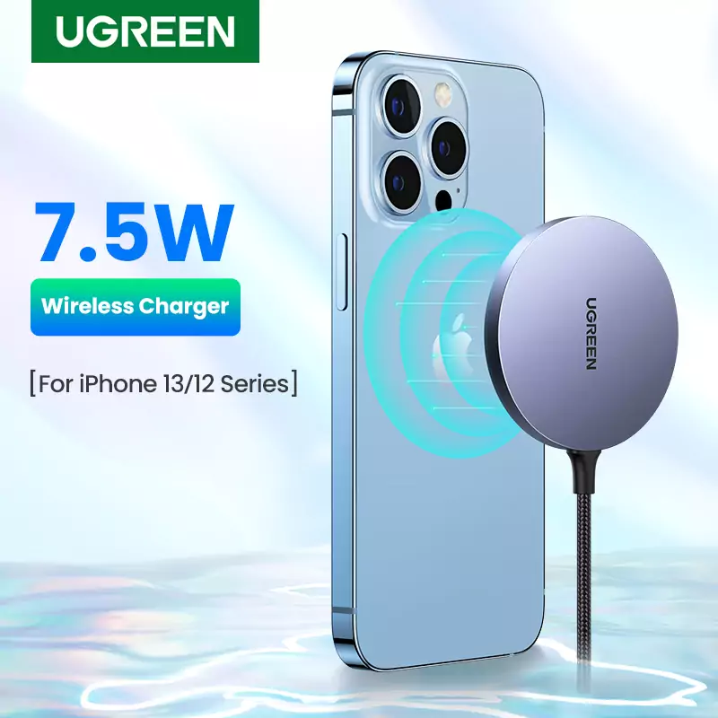 UGREEN cargador inalámbrico magnético para iPhone UGREEN cargador inalámbrico magnético para iPhone