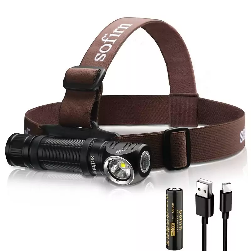 Sofirn linterna de cabeza HS40 recargable por USB C Sofirn linterna de cabeza HS40 recargable por USB C