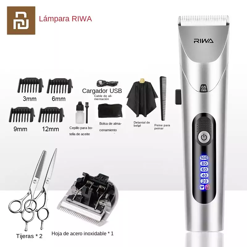 Youpin RIWA RE-6305 Maquina De Cortar Cabello Youpin RIWA RE-6305 Maquina De Cortar Cabello