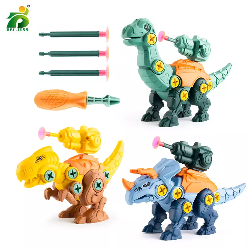 Juego de juguetes de construcción de dinosaurios para niños Juego de juguetes de construcción de dinosaurios para niños