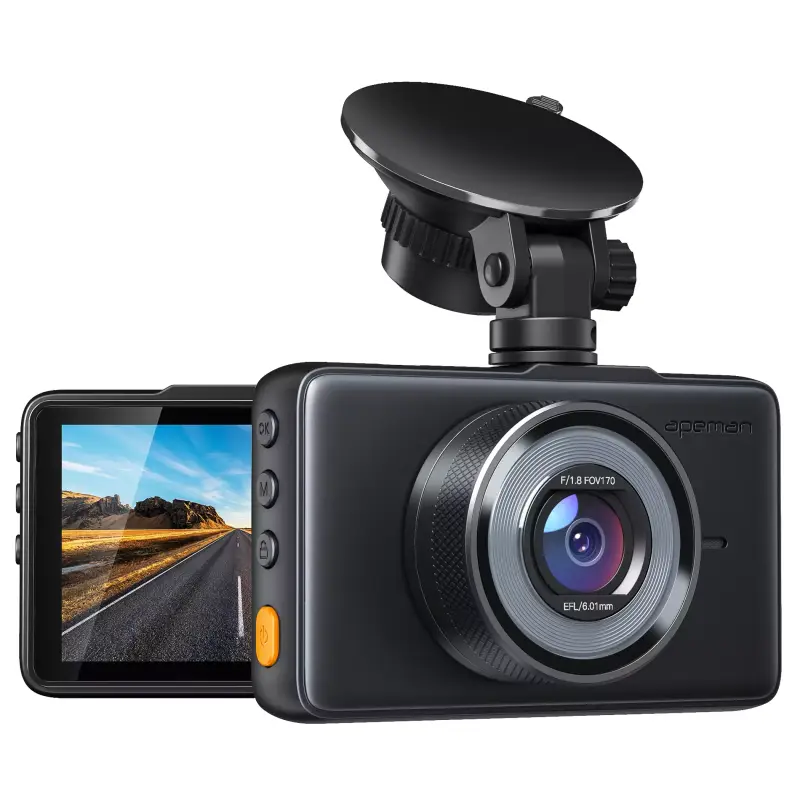 Apeman Cámara de salpicadero DVR 1080P para coche¡ Apeman Cámara de salpicadero DVR 1080P para coche¡