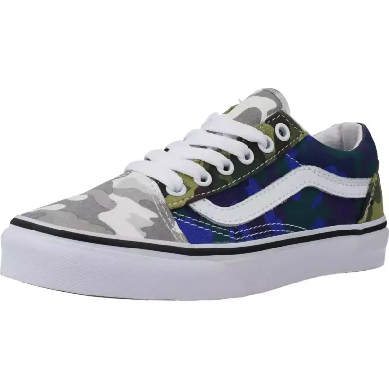 Zapatillas Niño Vans Uy Old Skool Color Multicolor Zapatillas Niño Vans Uy Old Skool Color Multicolor