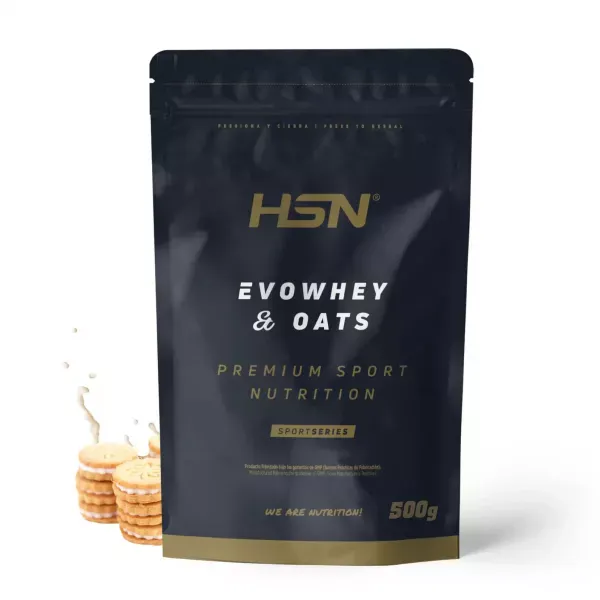 Evowhey & Oats de HSN | Sabor Galletas Crema 500 gr Evowhey & Oats de HSN | Sabor Galletas Crema 500 gr