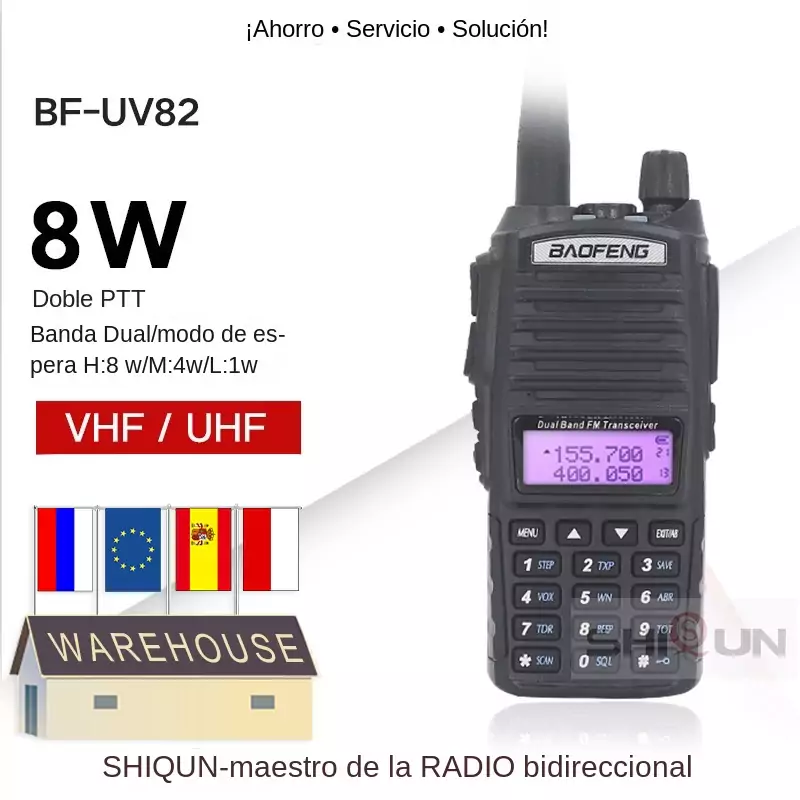 Baofeng radio de largo alcance UV 82 Baofeng radio de largo alcance UV 82