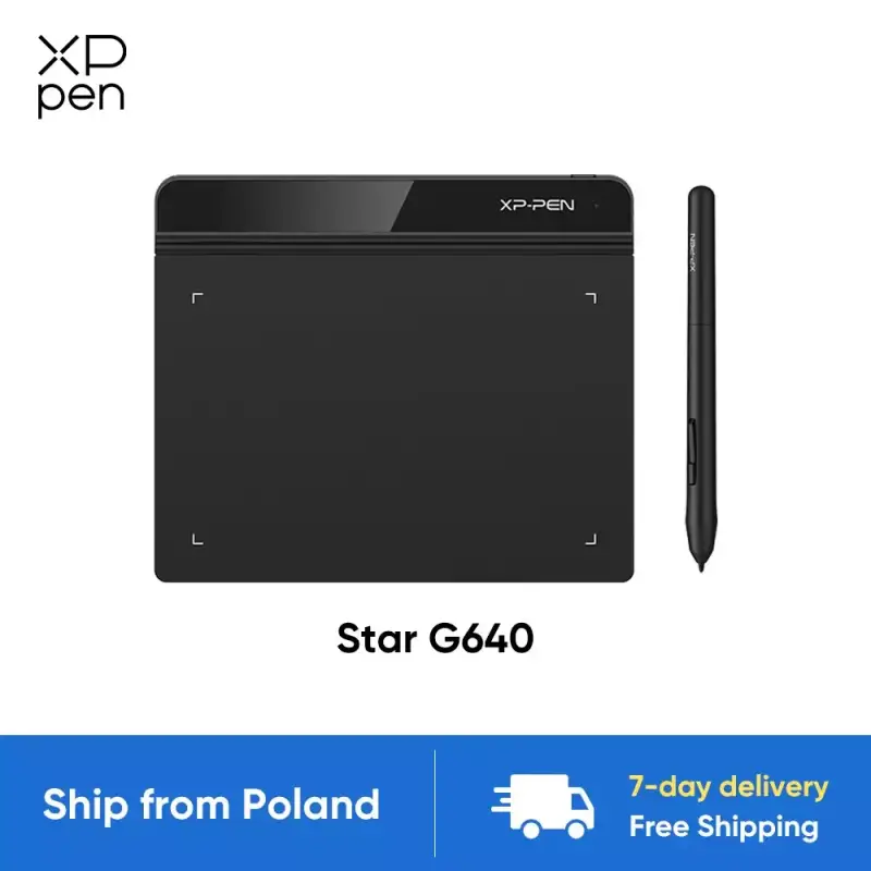 XPPen tableta gráfica Star G640 de 6 pulgadas XPPen tableta gráfica Star G640 de 6 pulgadas