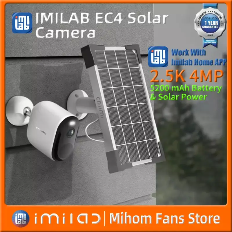 IMILAB cámara Solar EC4 para exteriores IMILAB cámara Solar EC4 para exteriores