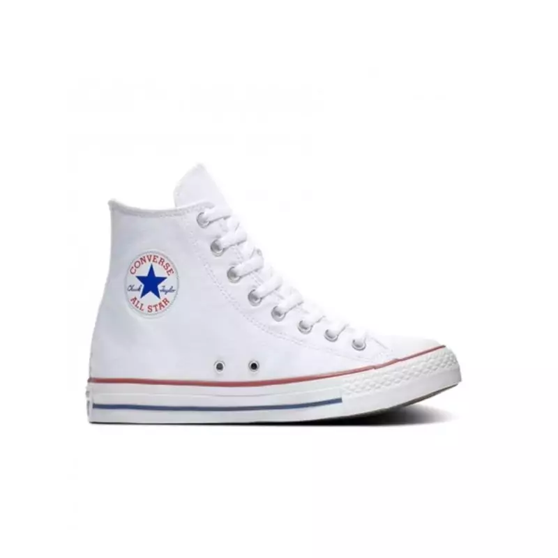 Converse Chuck Taylor Classic High en Lona Blanca Converse Chuck Taylor Classic High en Lona Blanca