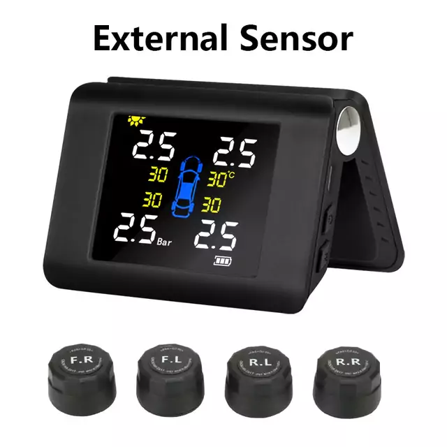 Sistema control presión neumáticos LCD Sistema control presión neumáticos LCD