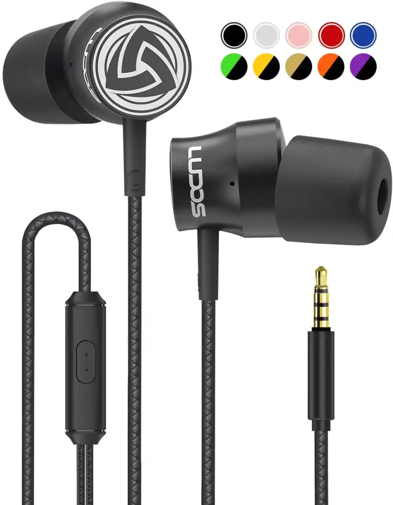 Auriculares de cable con Micrófono Auriculares de cable con Micrófono