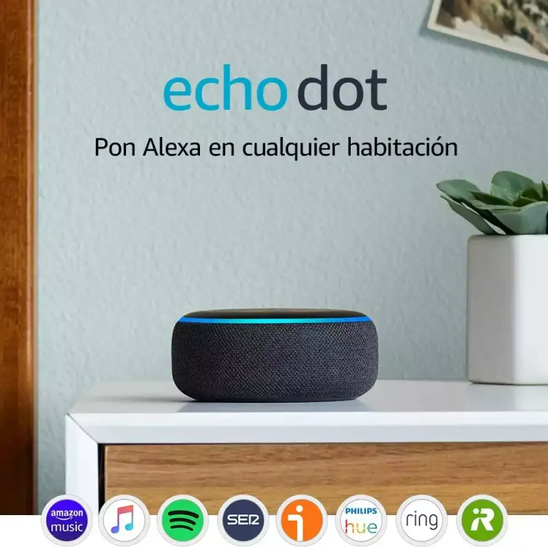 Echo Dot (3.ª generación) normal sin reloj Echo Dot (3.ª generación) normal sin reloj