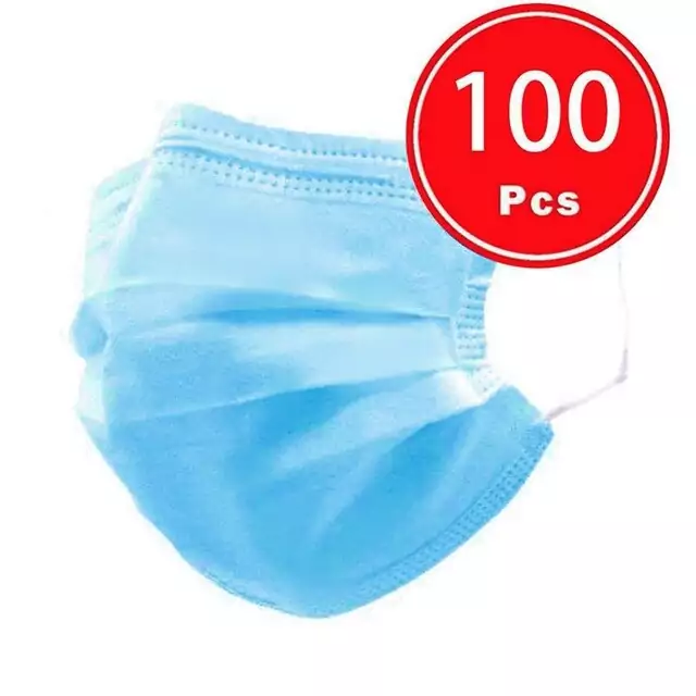 100 mascarillas desechables 100 mascarillas desechables