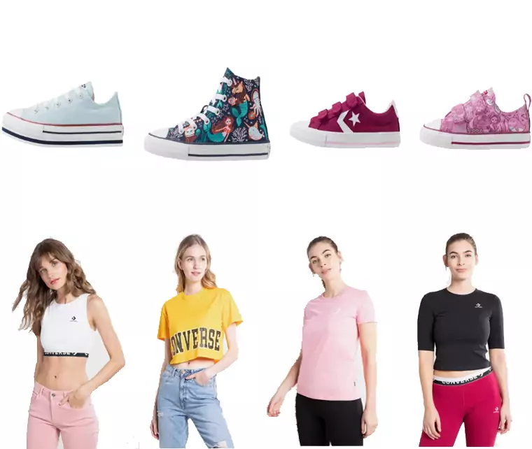 Hasta 75% de dto. en ropa y zapatillas Converse Hasta 75% de dto. en ropa y zapatillas Converse