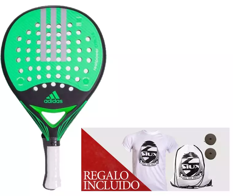 Pala Adidas Real Power CTRL 1.8 + regalos Pala Adidas Real Power CTRL 1.8 + regalos