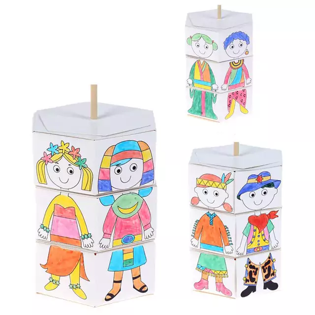 Juego giratorio de papel Juego giratorio de papel