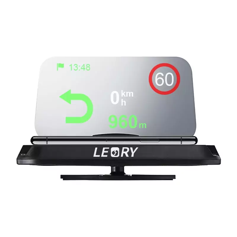 Soporte teléfono con visualizador de GPS para coche Soporte teléfono con visualizador de GPS para coche