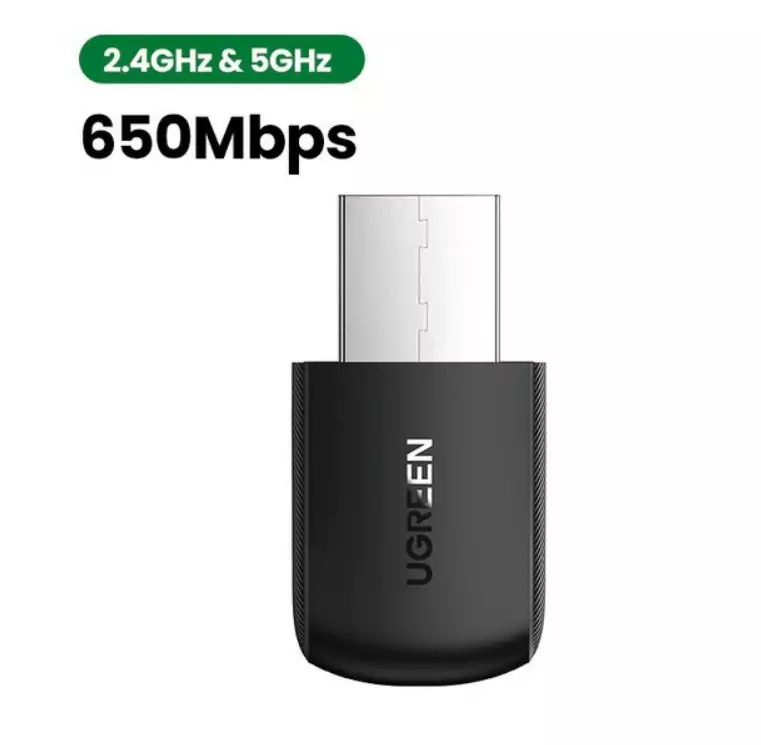 Adaptador WiFi 650Mbps Adaptador WiFi 650Mbps