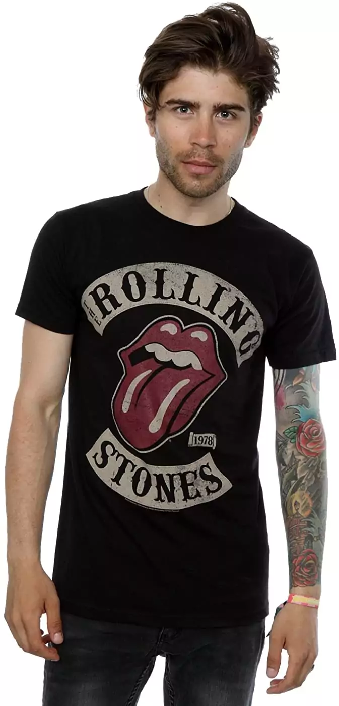 Rolling Stones Camiseta para Hombre Rolling Stones Camiseta para Hombre