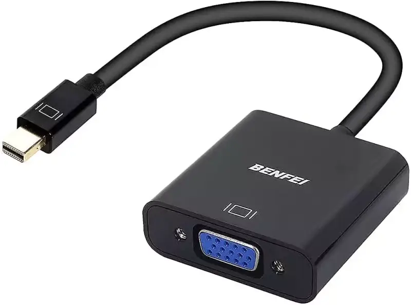 Adaptador mini display port a VGA Adaptador mini display port a VGA