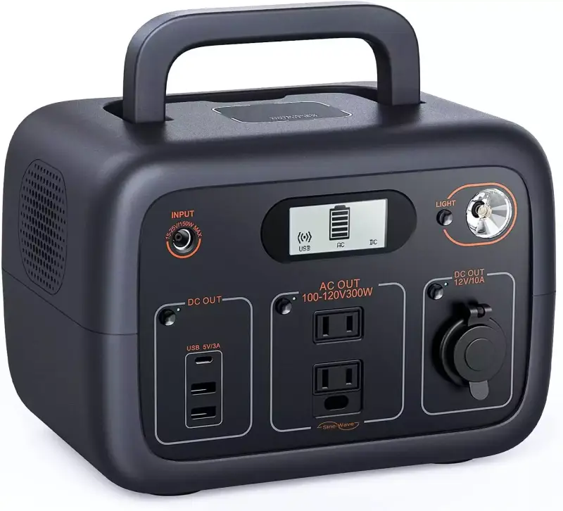Generador solar portátil 300Wh Generador solar portátil 300Wh