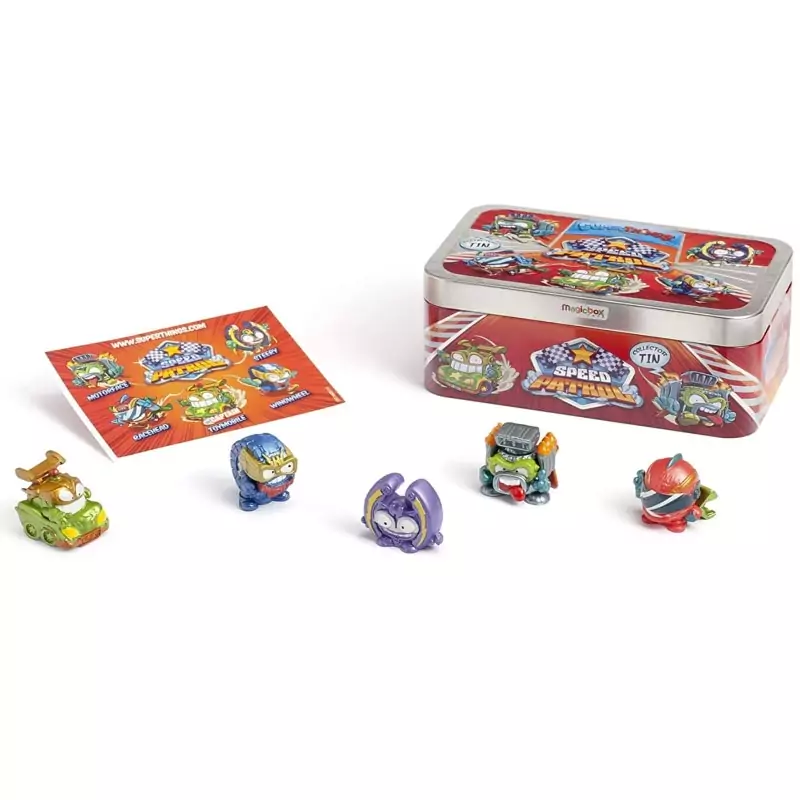 Pack 5 SuperThings + caja metálica Pack 5 SuperThings + caja metálica