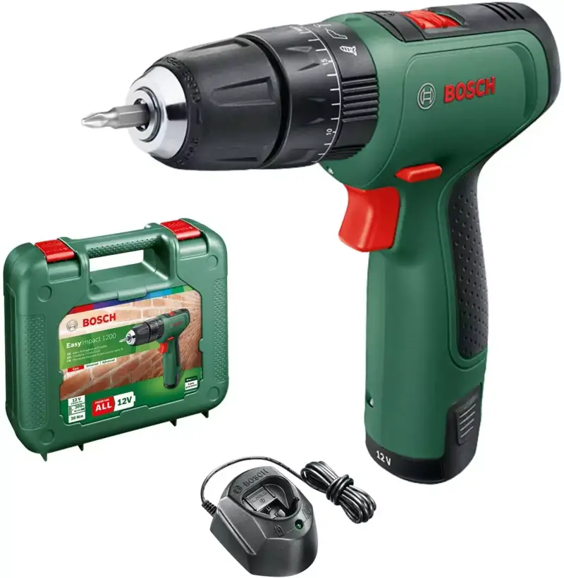 Taladro percutor inalámbrico Bosch EasyImpact 1200 Taladro percutor inalámbrico Bosch EasyImpact 1200