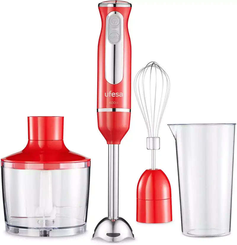 Batidora de mano Ufesa 600W + 3 accesorios Batidora de mano Ufesa 600W + 3 accesorios