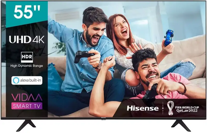 Smart TV Hisense UHD 55" con Alexa Smart TV Hisense UHD 55" con Alexa