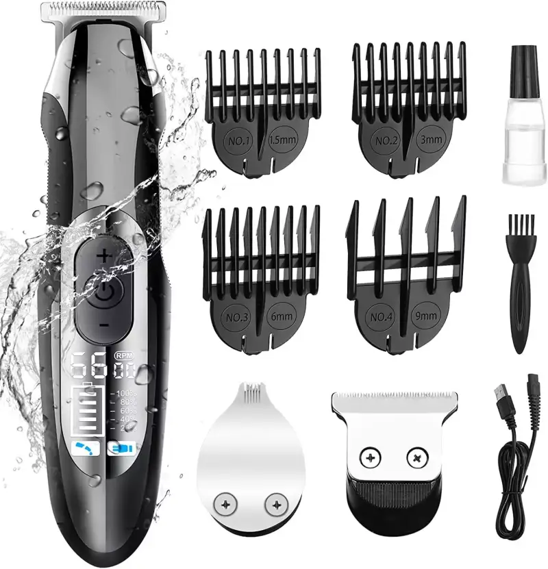 Cortapelos profesional IPX7 + accesorios Cortapelos profesional IPX7 + accesorios