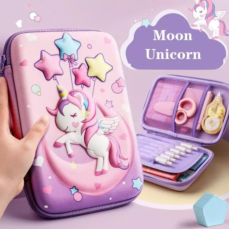 Estuche unicornio 3D Estuche unicornio 3D