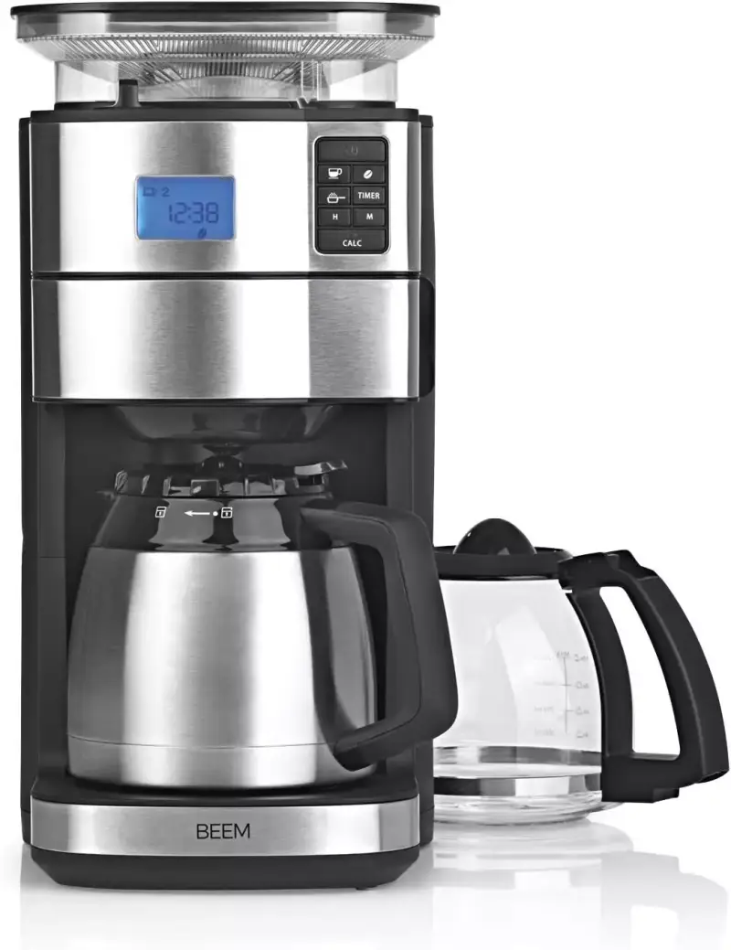 Cafetera de filtro con molinillo BeemFresh 1000W Cafetera de filtro con molinillo BeemFresh 1000W