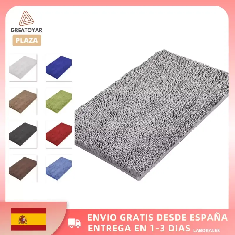 Alfombra de baño microfibra 40x60cm Alfombra de baño microfibra 40x60cm