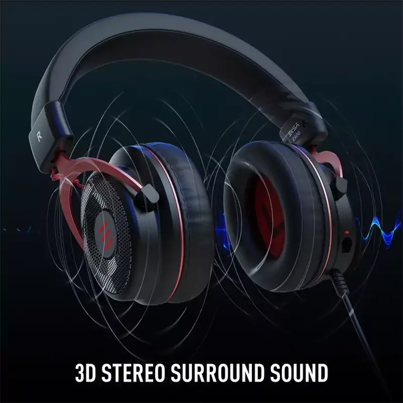 EKSA auriculares con cable para videojuegos EKSA auriculares con cable para videojuegos
