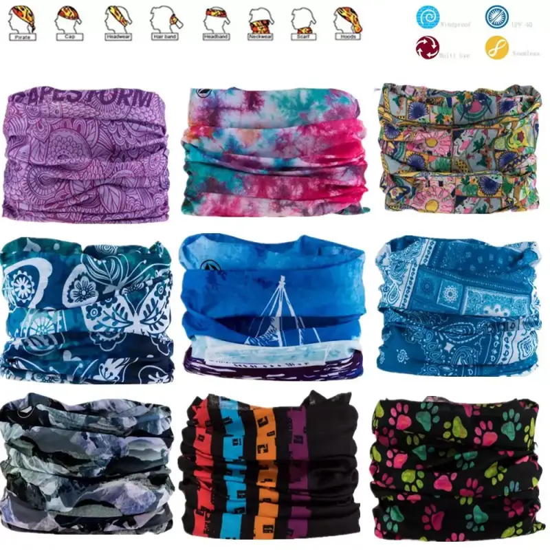 Bragas estampadas para cuello Bragas estampadas para cuello