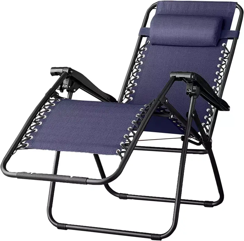 Amazon Basics Silla Gravedad Cero, Azul Amazon Basics Silla Gravedad Cero, Azul