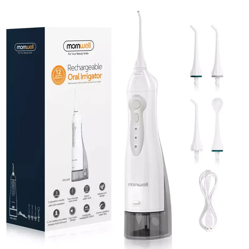 Irrigador dental Mornwell D52 300ml USB Irrigador dental Mornwell D52 300ml USB