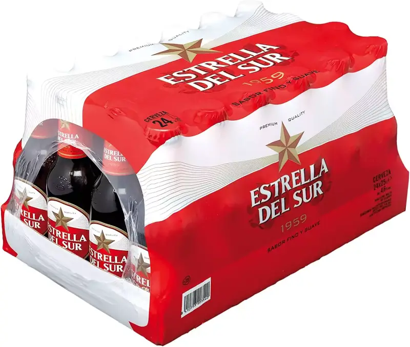 Estrella del Sur Cerveza - Pack de 24 Botellas 25cl Estrella del Sur Cerveza - Pack de 24 Botellas 25cl