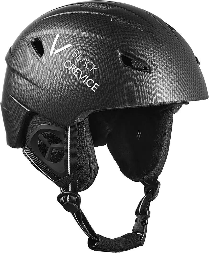 Casco de esquí unisex adulto Black Crevice Casco de esquí unisex adulto Black Crevice