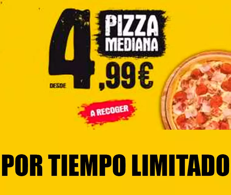 Pizzas medianas en Domino's Pizza Pizzas medianas en Domino's Pizza