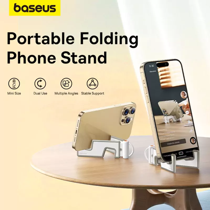 Soporte plegable para smartphone Baseus Soporte plegable para smartphone Baseus