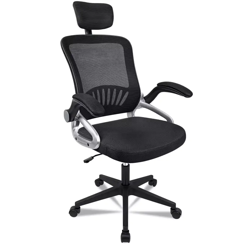 Silla de oficina transpirable con reposacabezas ajustable Silla de oficina transpirable con reposacabezas ajustable