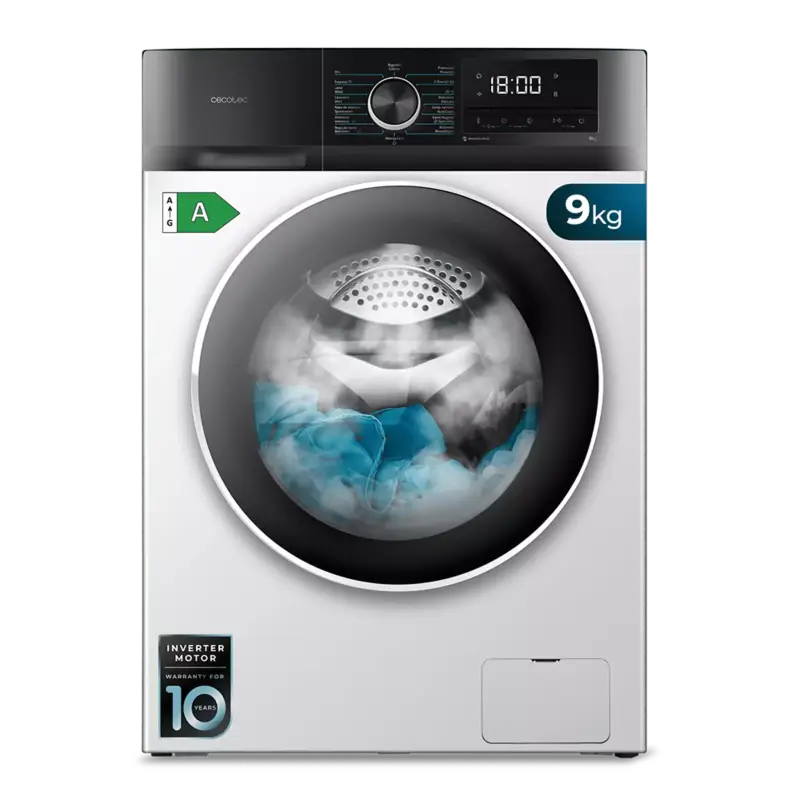 Lavadora Cecotec Boler DessCode 9500 9Kg 1400rpm Lavadora Cecotec Boler DessCode 9500 9Kg 1400rpm
