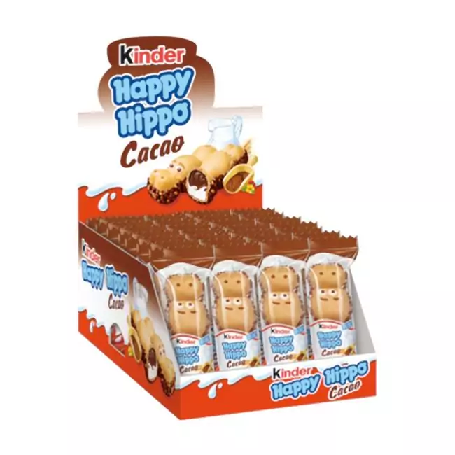 28 Kinder Happy Hippo de Cacao 28 Kinder Happy Hippo de Cacao