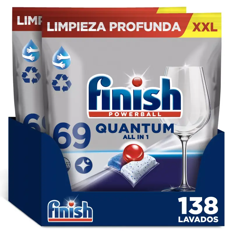 138 pastillas Finish Quantum All in 1 138 pastillas Finish Quantum All in 1